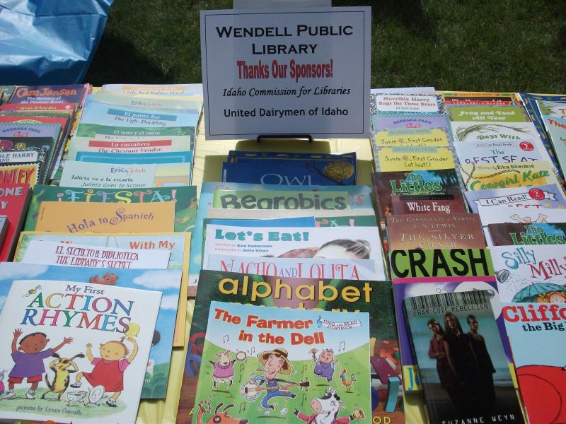 Wendell Public Library thanks it’s sponsors for Dairy Days
